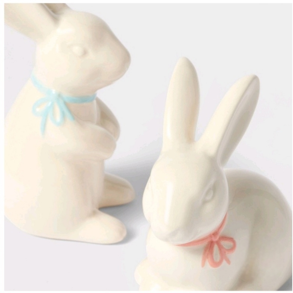 Spirtz 3pc Ceramic Easter Rabbit Set - Picture 3 of 3